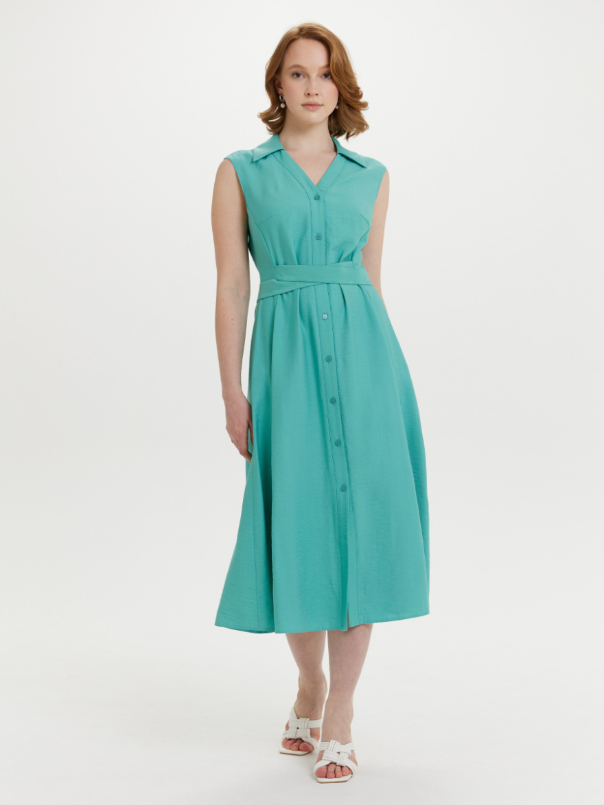 Платье 2.1.1-922-4 (бирюзовый) (ELNY) 0