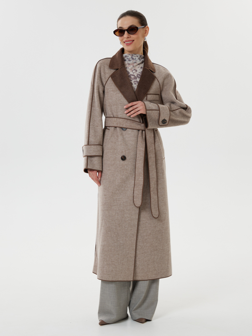 Пальто 1.10.1-26-6 (светло-бежевый) (ELNY) 0