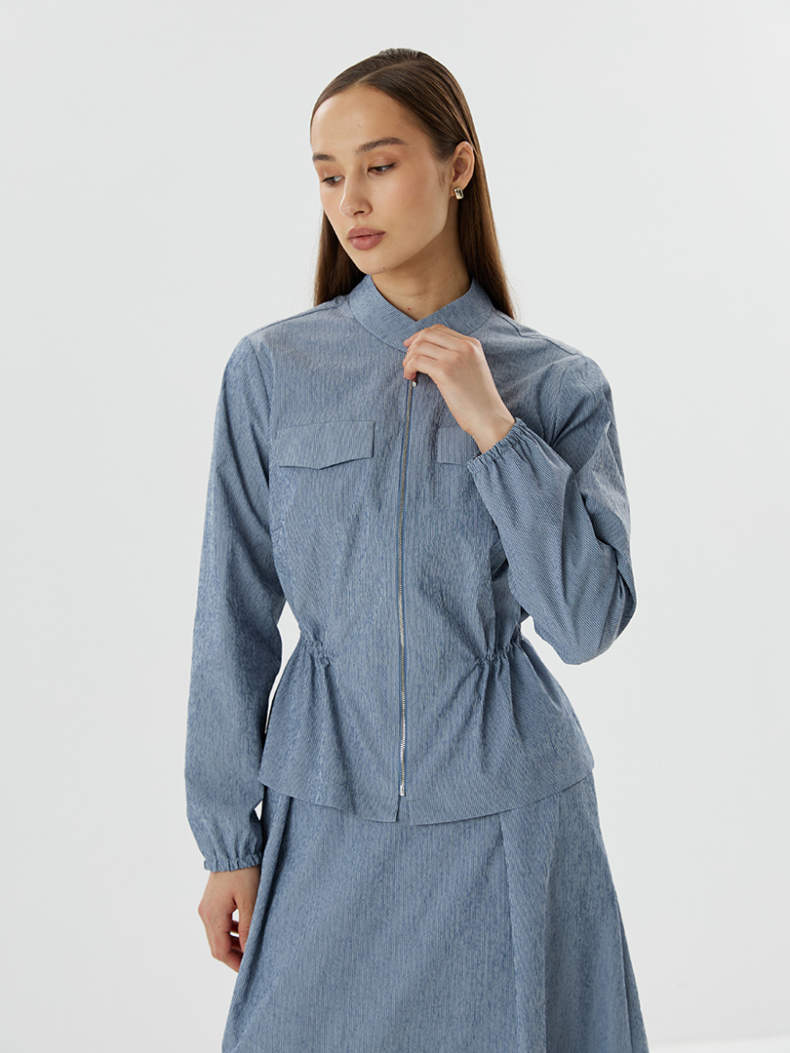 Жакет 2.3.3-945-6 (сине-голубой лепесток) (ELNY) 0