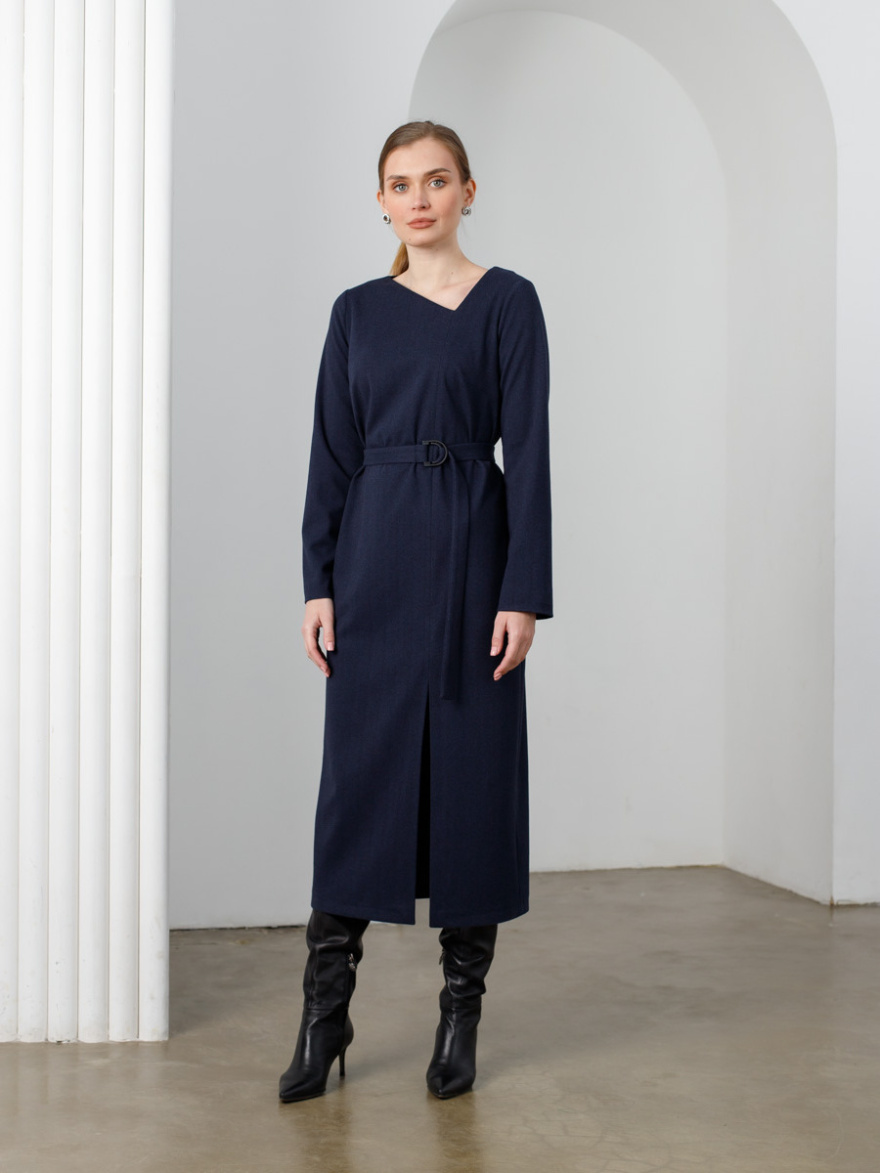 Платье 4.1.2-870-3 (елка синий) (ELNY) 0