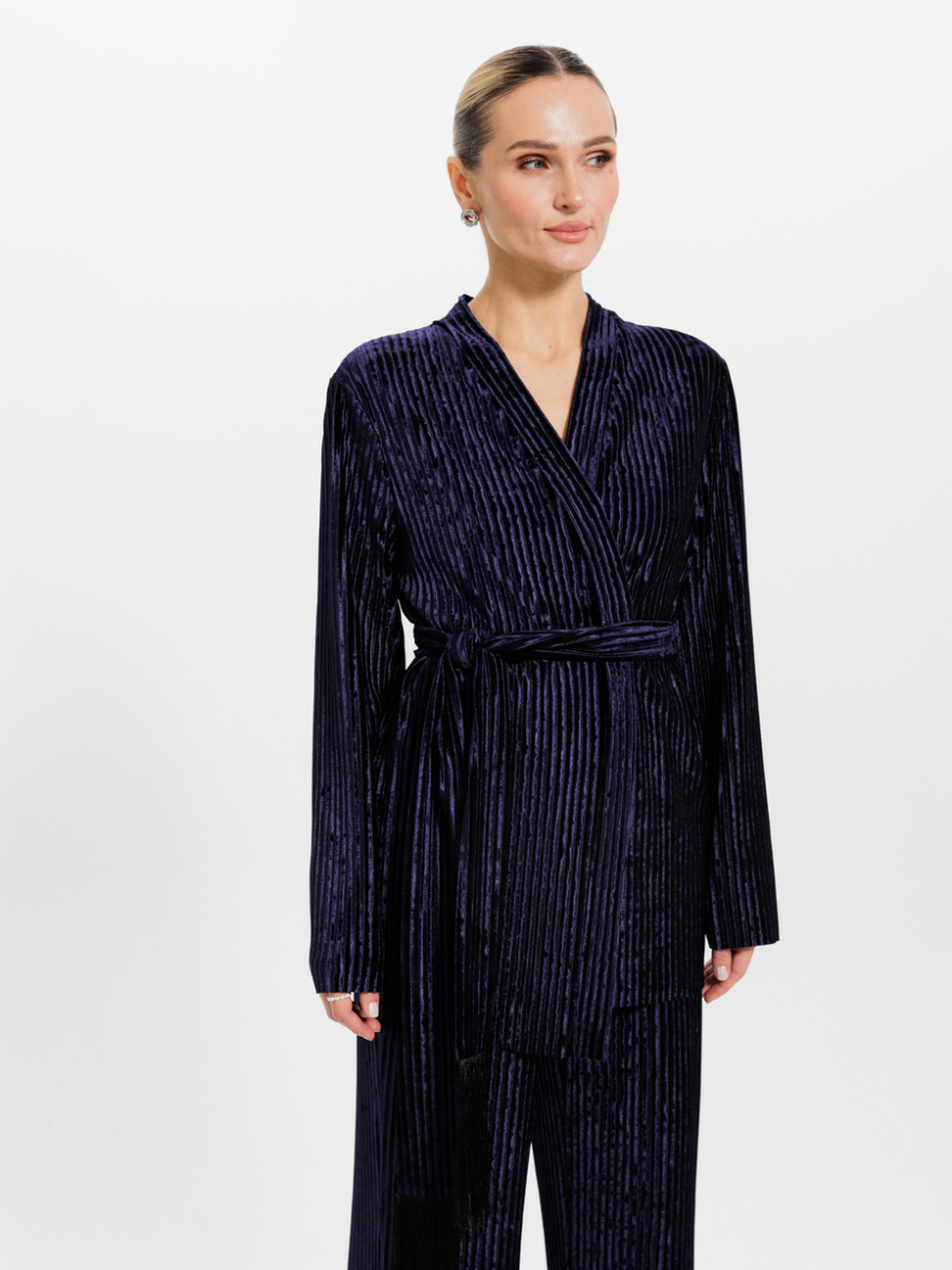 Жакет 4.3.3-134-3 (фиолетовый бархат) (ELNY) 0