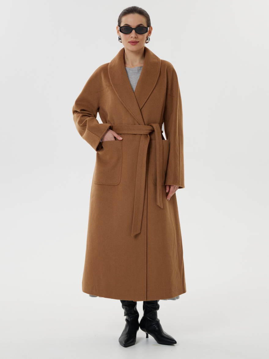 Пальто 1.10.1-30-6 (светло-коричневый) (ELNY) 0