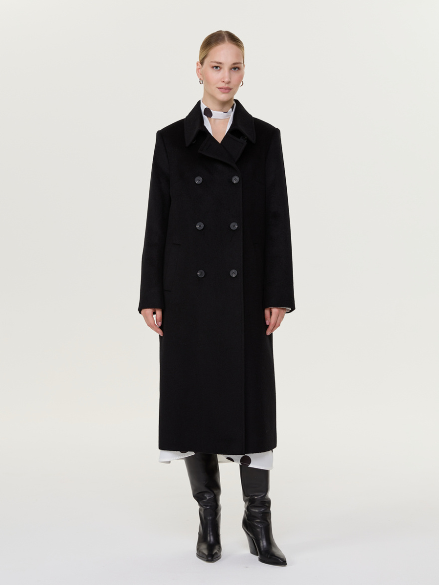 Пальто женское 7662 В8179 Черный 0