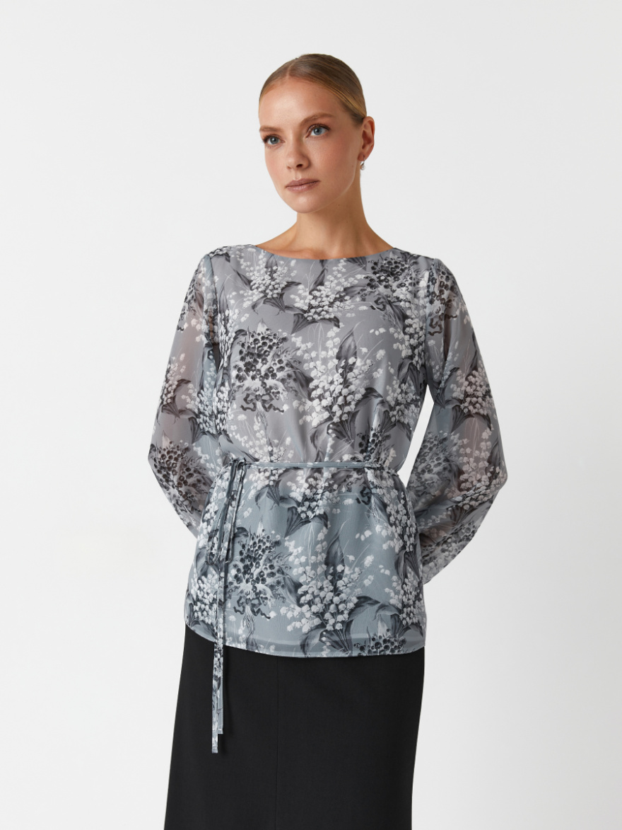 Блузка 2.7.3-895-5 (ландыши) (ELNY) 0