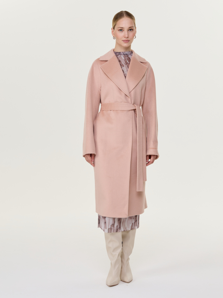 Пальто женское Стефани персиковый 0