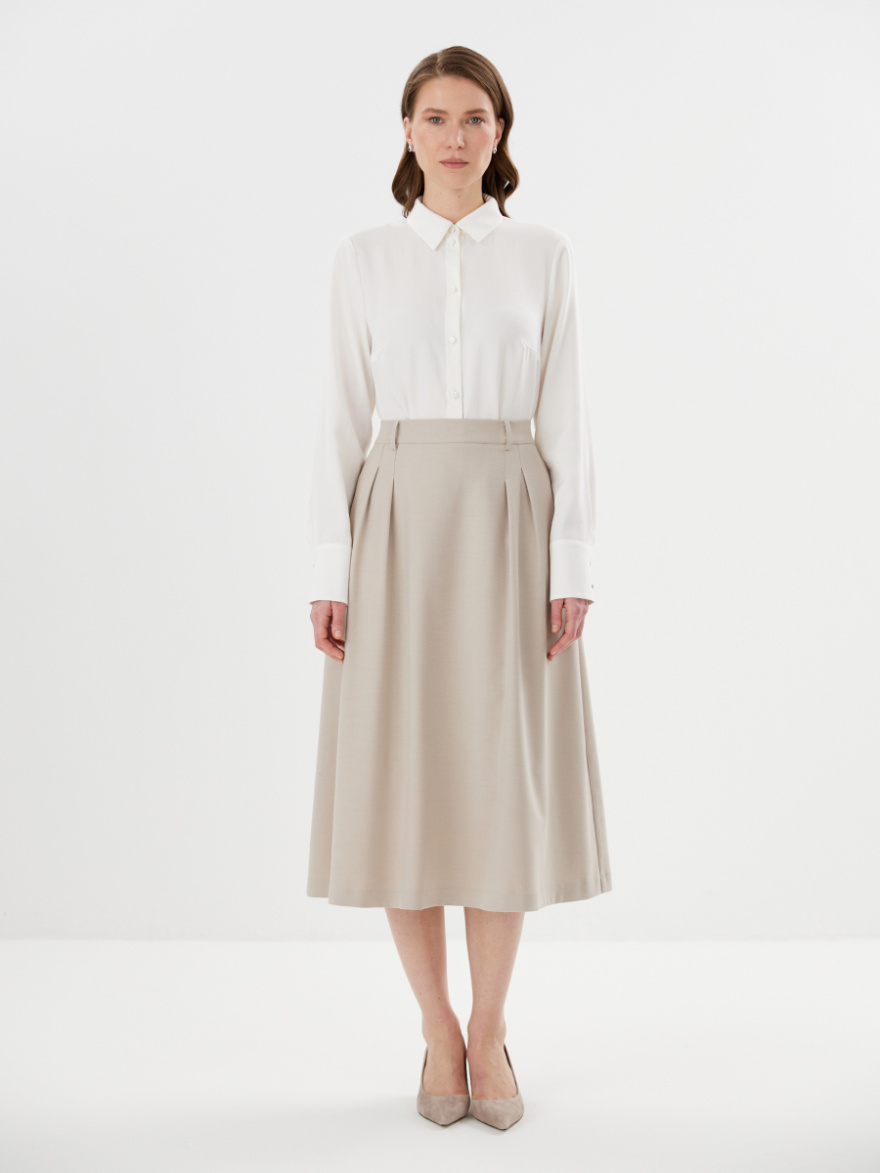 Юбка 2.4.3-858-5 (бежевая дымка) (ELNY) 0