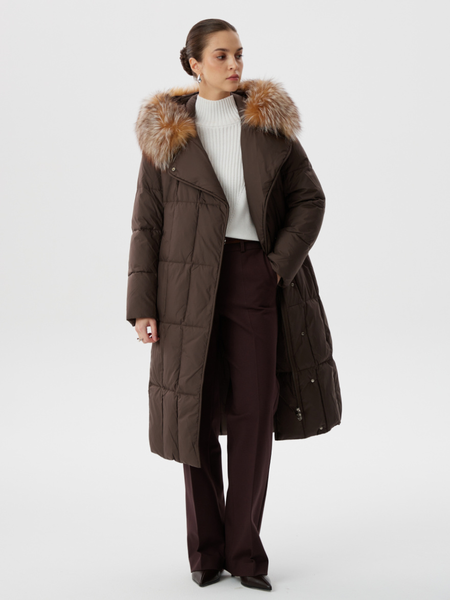 Пальто 1.10.4-9-5 (Коричневый) (ELNY) 0