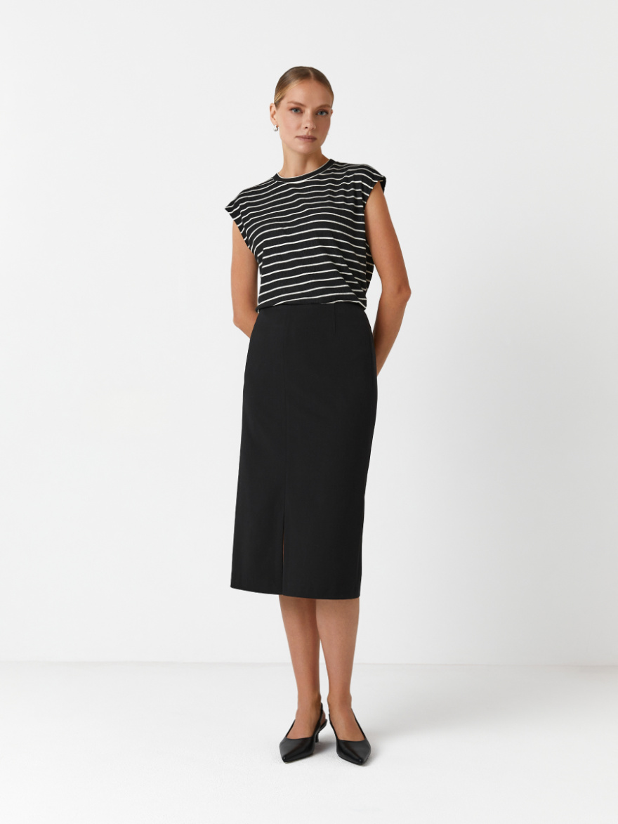 Юбка 2.4.4-837-5 (сажа) (ELNY) 0