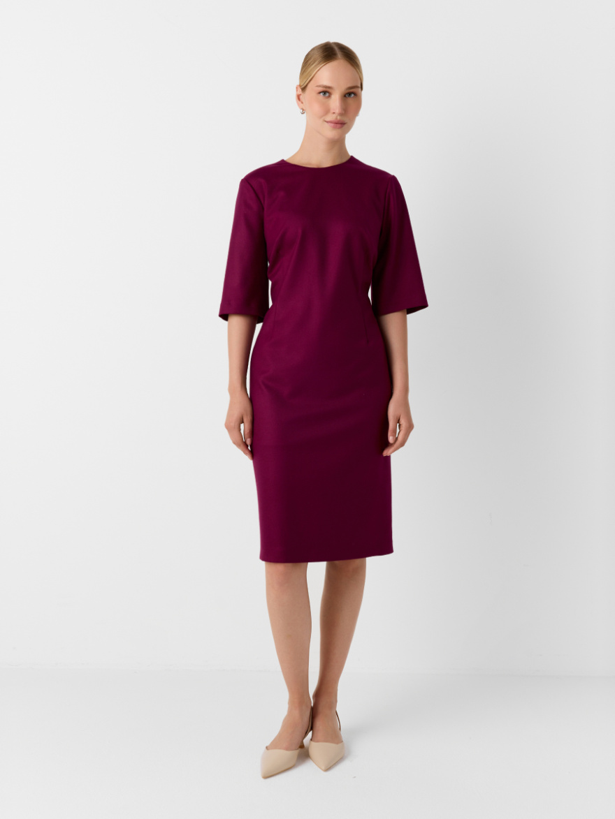 Платье 2.1.1-930.1-4 (красная слива) (ELNY) 0