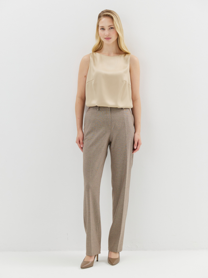Брюки 2.5.1-294-5 (бежевый твид) (ELNY) 0