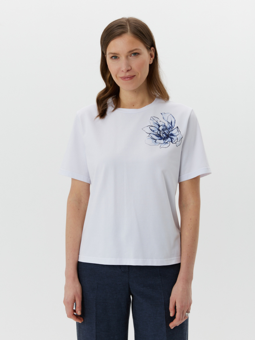 Джемпер 4.6.2-219-5 (цветок) (ELNY) 0