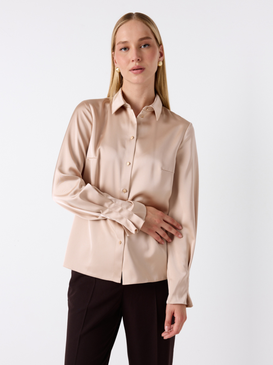 Рубашка 2.73.2-846-4 (миндаль) (ELNY) 0