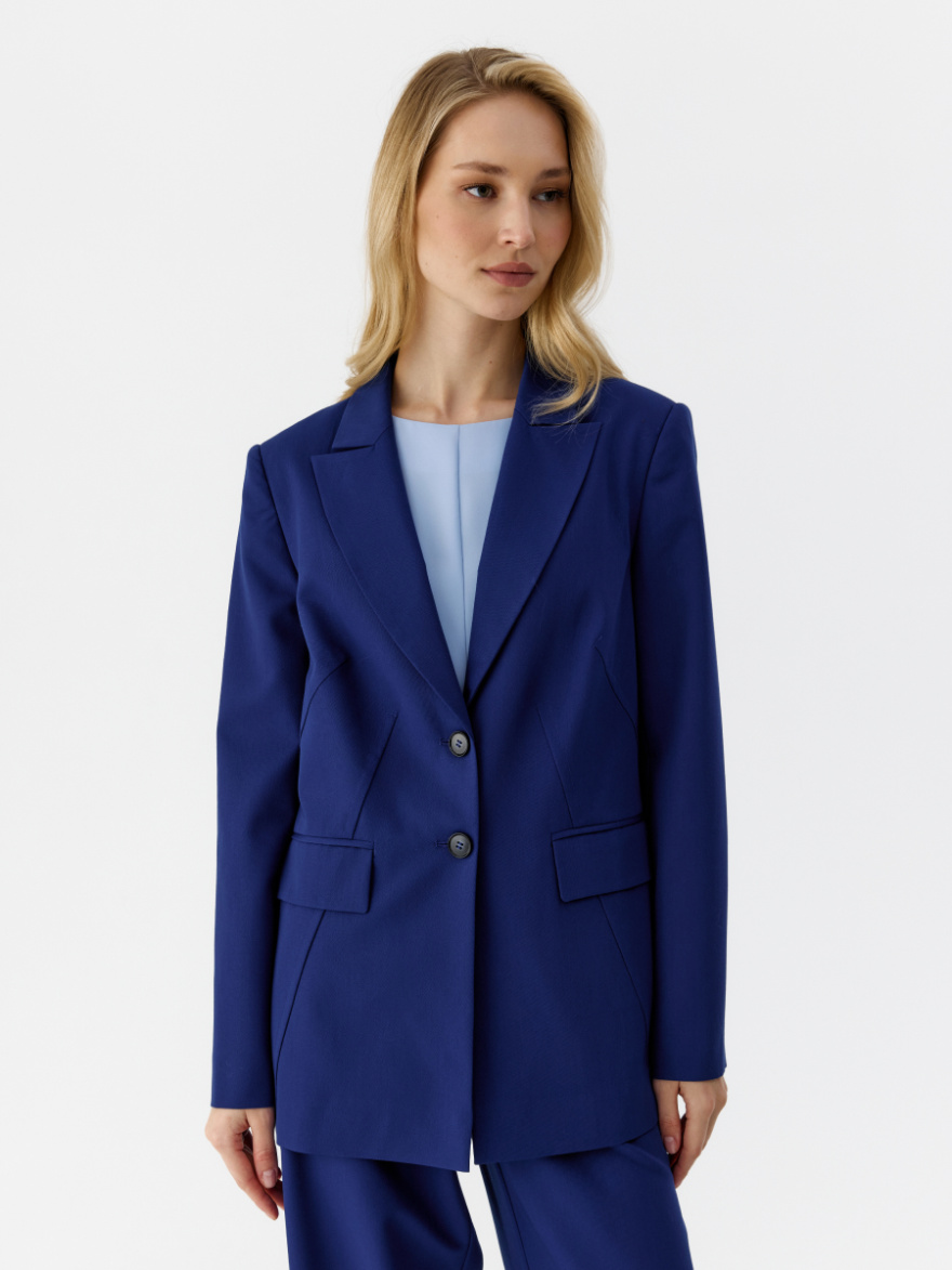 Жакет 2.3.1-927-6 (сияние ультрамарина) (ELNY) 0