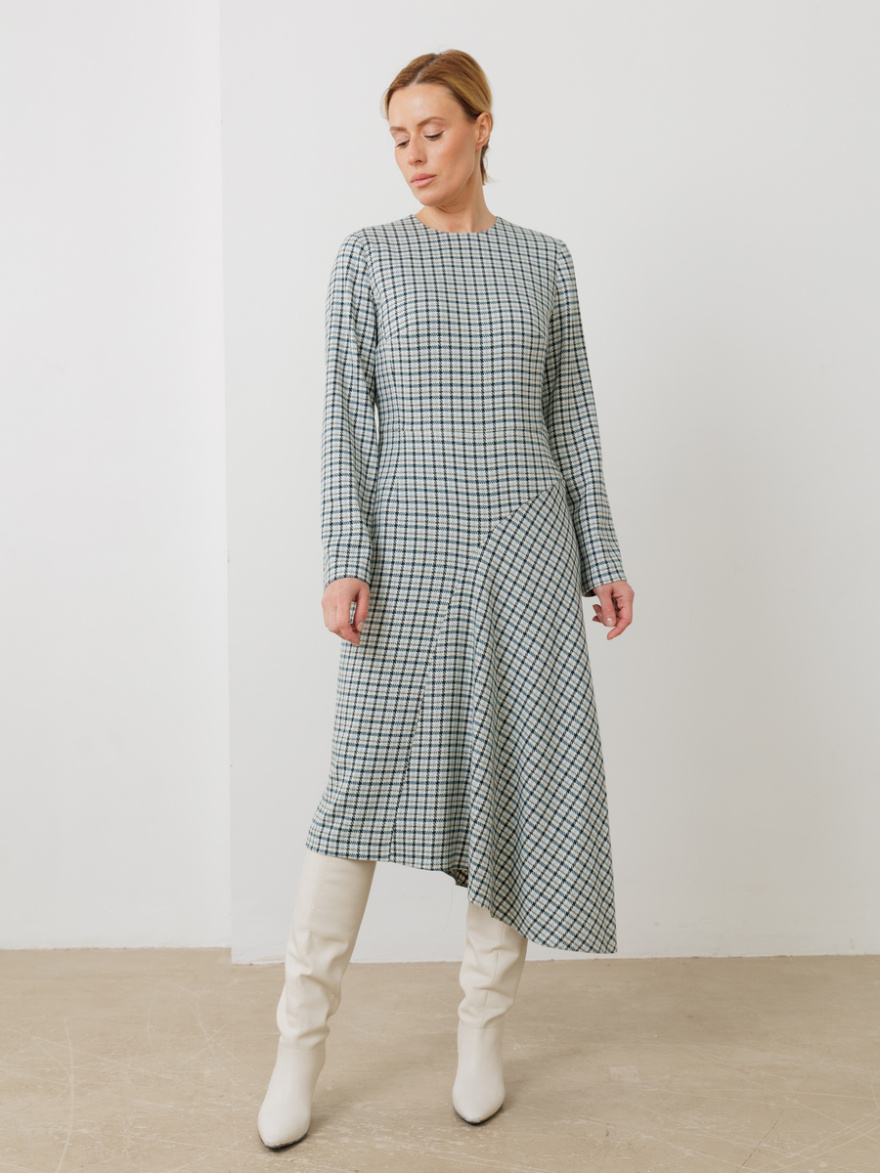 Платье 2.1.1-885-3 (цветной клетка) (ELNY) 0