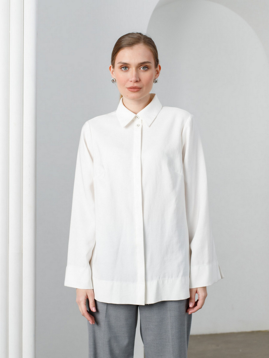 Рубашка 2.73.1-845-3 (молочный) (ELNY) 0