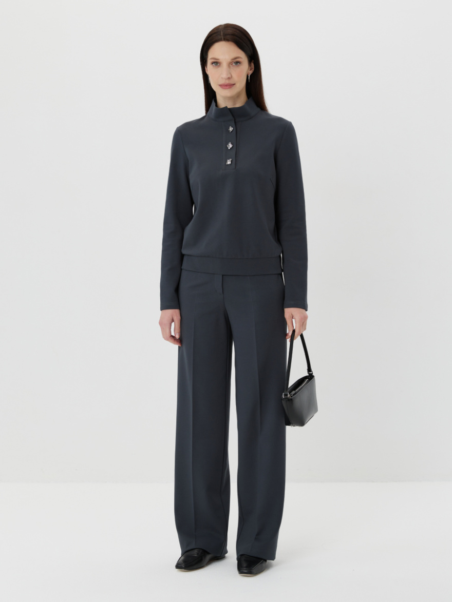 Брюки 4.5.1-110-5 (табачно-зеленый) (ELNY) 0