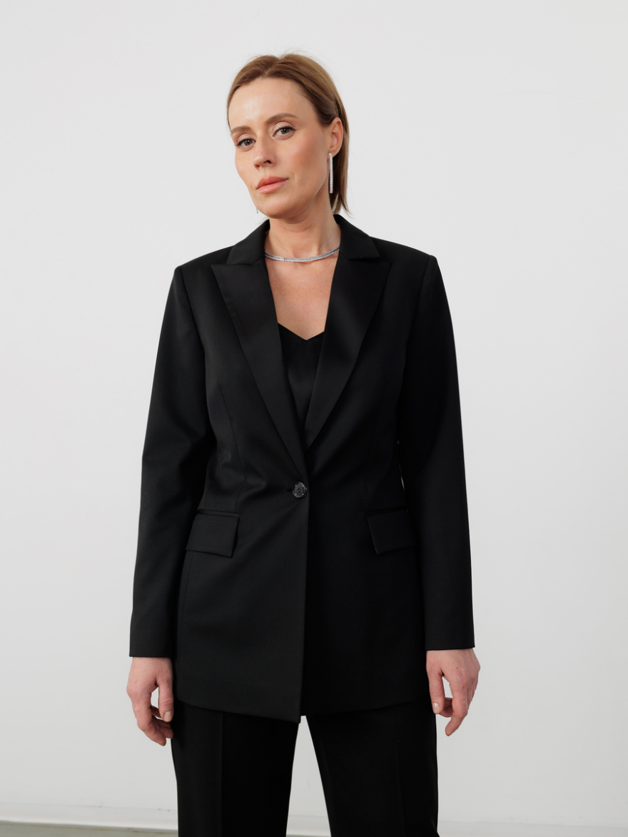 Жакет 2.3.1-132-3 (черный) (ELNY) 0