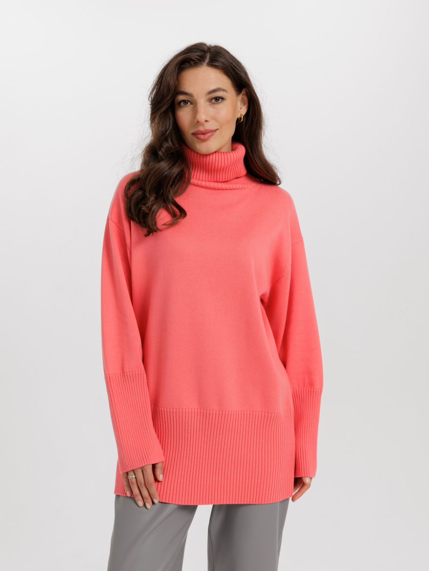 Джемпер 3.DJ.2-151-3 (коралловый) (ELNY) 0