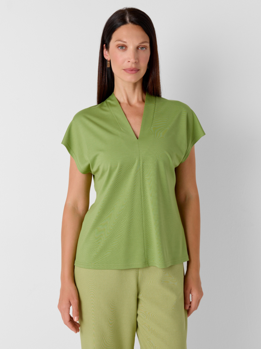 Джемпер 4.6.2-221-5 (тропический зеленый) (ELNY) 0