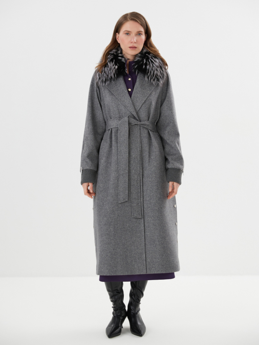 Пальто 1.10.3-6-5 (Серый) (ELNY) 0 Пальто 1.10.3-6-5 (Серый) (ELNY) 0