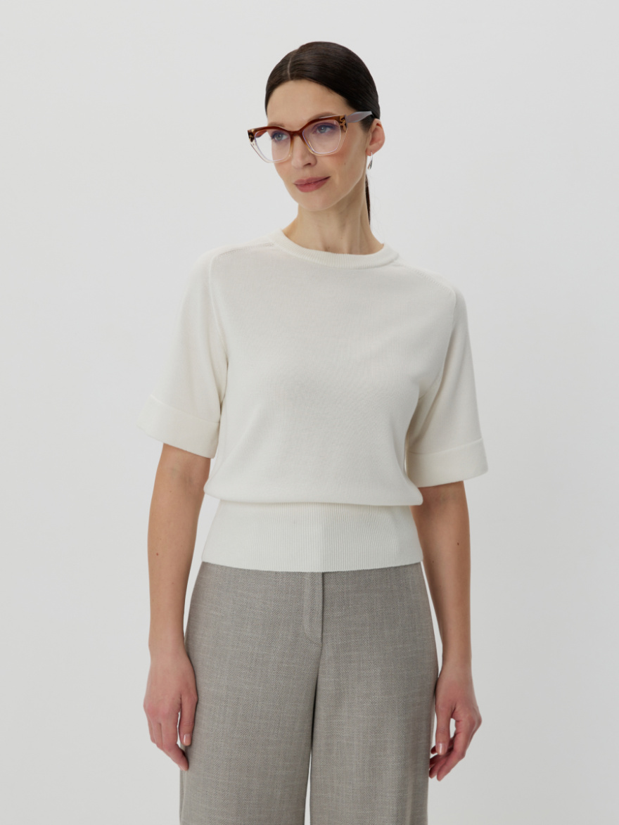 Джемпер 3.DJ.2-181-5 (туманный молочный) (ELNY) 0