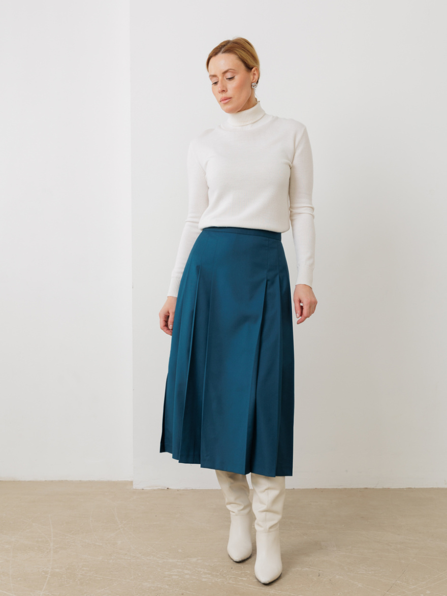 Юбка 2.4.3-815-3 (темная бирюза) (ELNY) 0