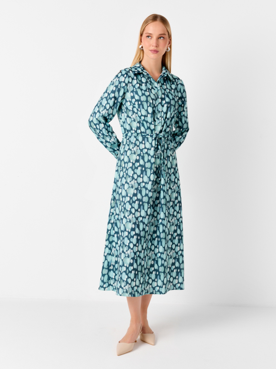 Платье 2.1.1-972-5 (принт пузырьки) (ELNY) 0