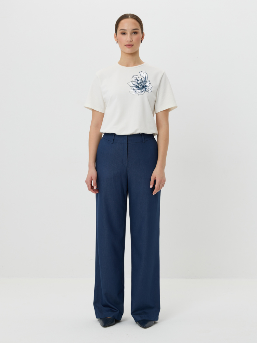 Брюки 2.5.2-110.22-5 (синий деним) (ELNY) 0