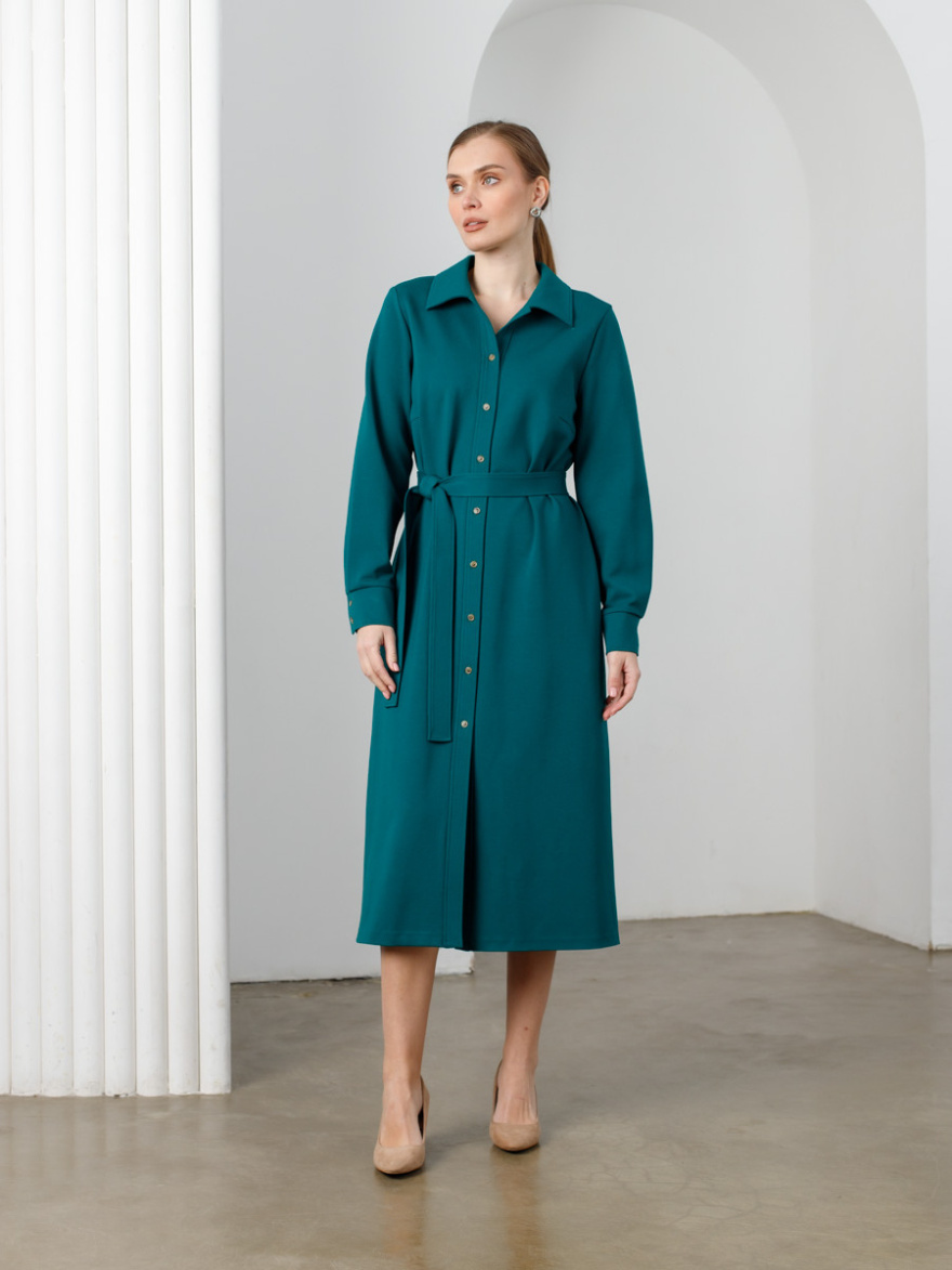 Платье 4.1.1-861-3 (зелёный) (ELNY) 0