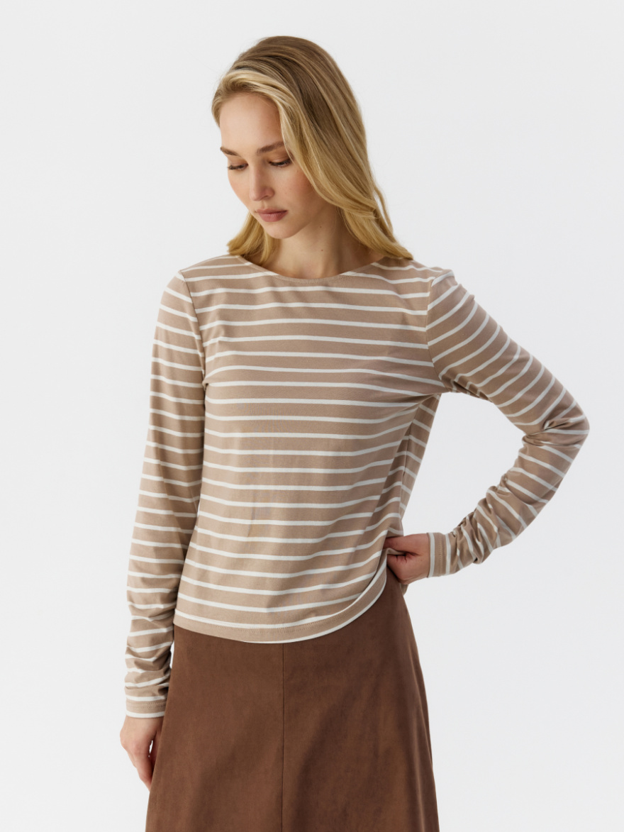 Джемпер 4.6.2-297-6 (молочно-песчаный) (ELNY) 0