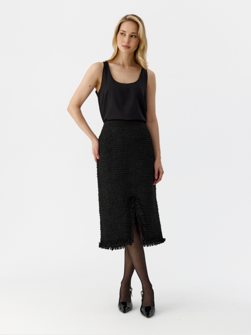 Юбка 2.4.4-891-5 (вечерний твид) (ELNY) 0