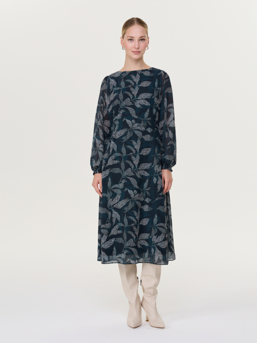 Платье 2.1.2-943-4 (принт ботаника) (ELNY) 0