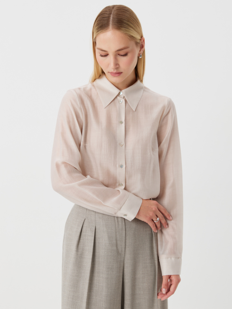 Рубашка 2.73.1-894-5 (прозрачный туман) (ELNY) 0