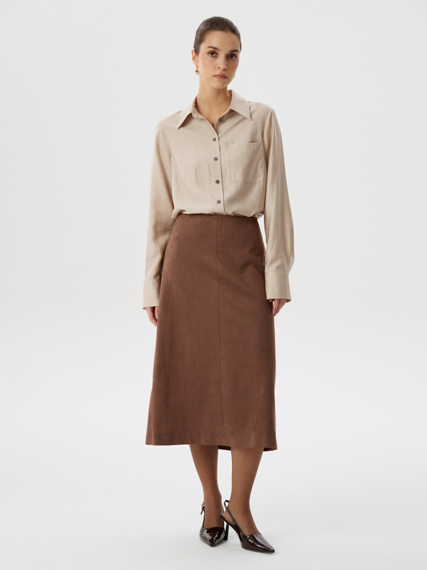 Юбка 4.4.2-855-6 (мокко) (ELNY) 0