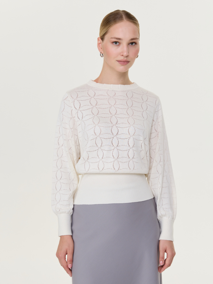 Джемпер 3.DJ.1-178.1-5 (кокос) (ELNY) 0