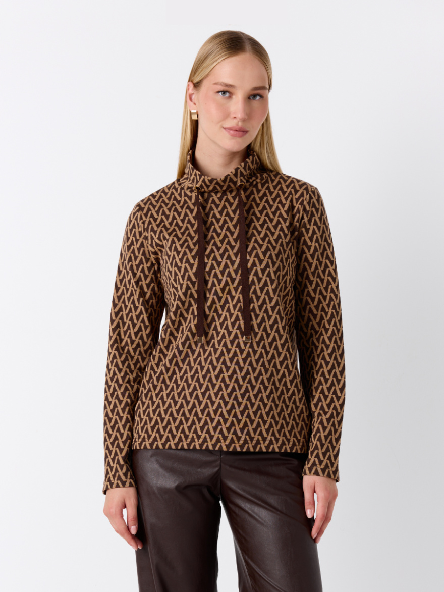 Джемпер 4.6.2-229-4 (жаккард геометрия) (ELNY) 0