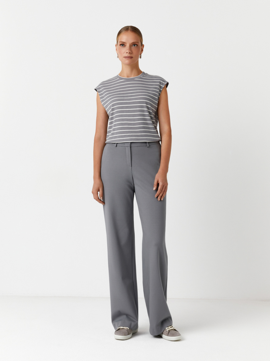 Брюки 4.5.1-239-5 (жемчужный серый) (ELNY) 0