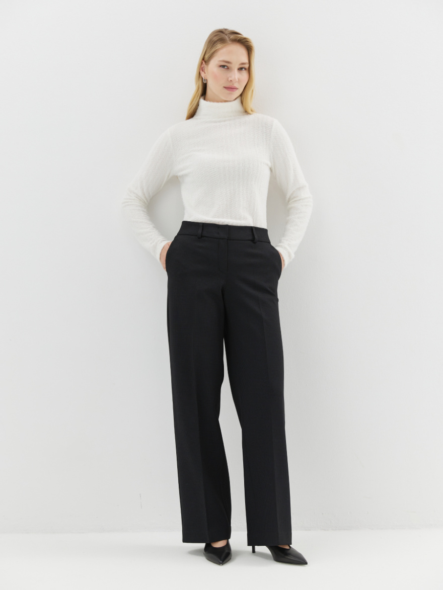 Брюки 4.5.1-110-5 (синяя клеточка) (ELNY) 0