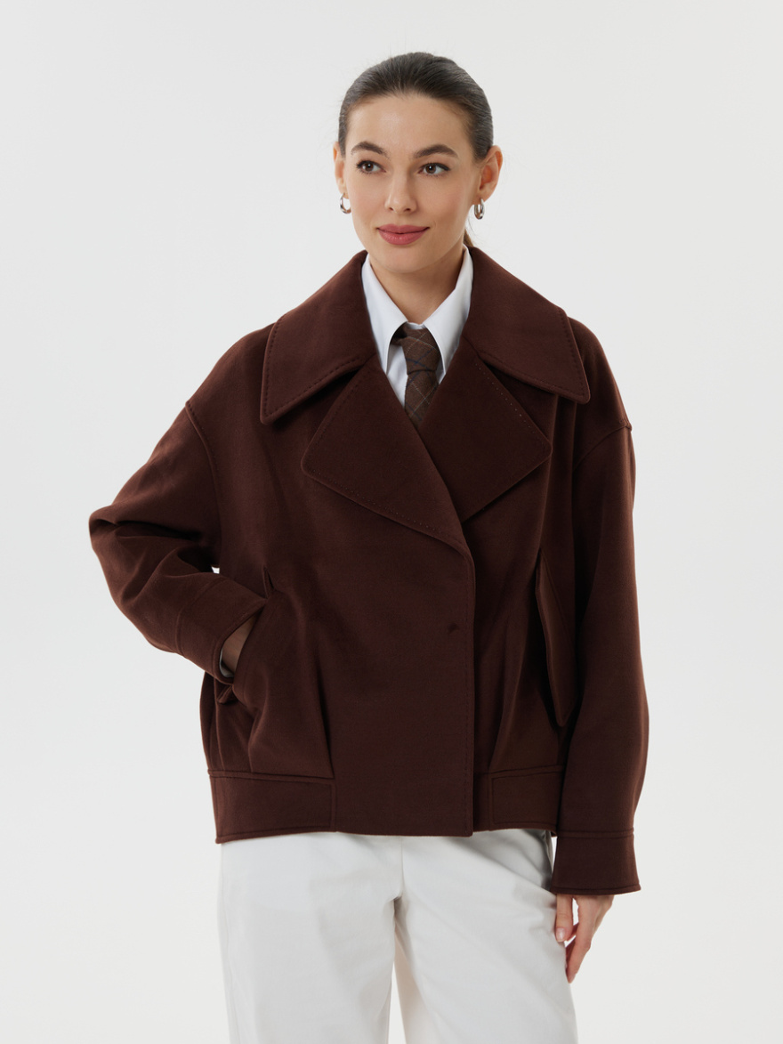 Пальто 1.10.3-10-6 (шоколадный) (ELNY) 0