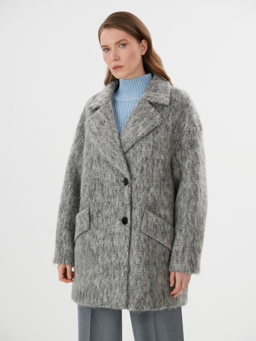 Пальто 1.10.1-24-5 (Серый) (ELNY) 0