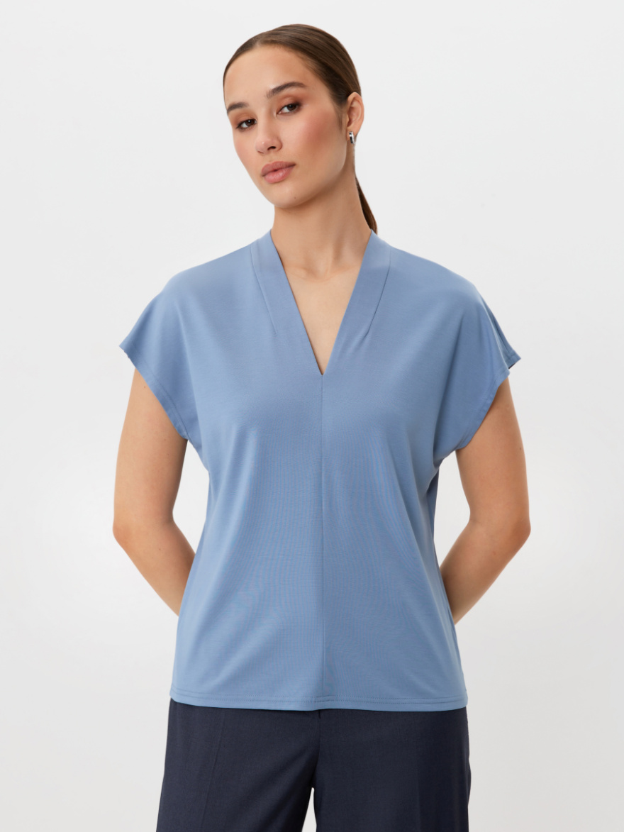 Джемпер 4.6.2-221-5 (серо-голубой) (ELNY) 0