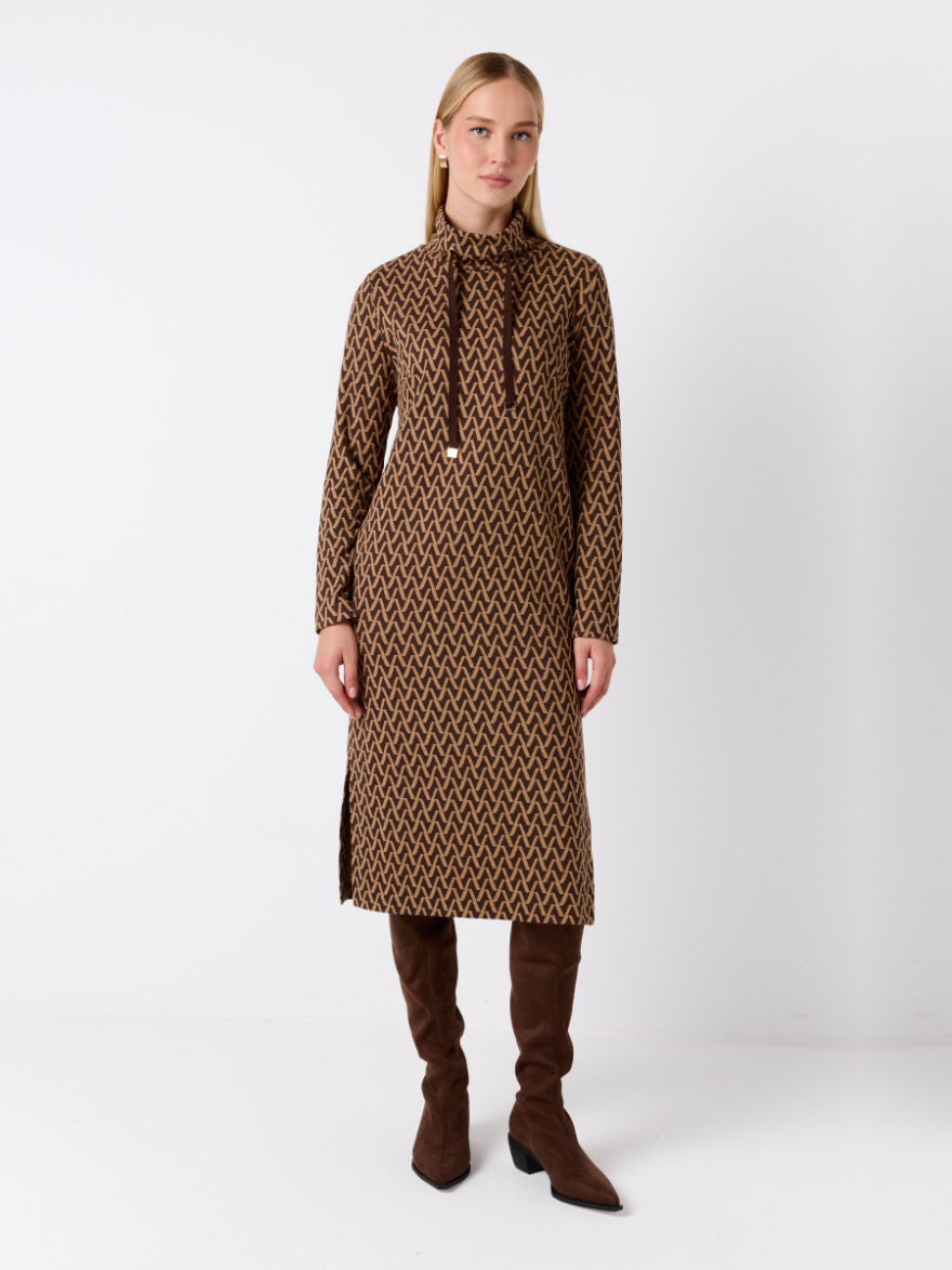 Платье 4.1.2-783-4 (жаккард геометрия) (ELNY) 0