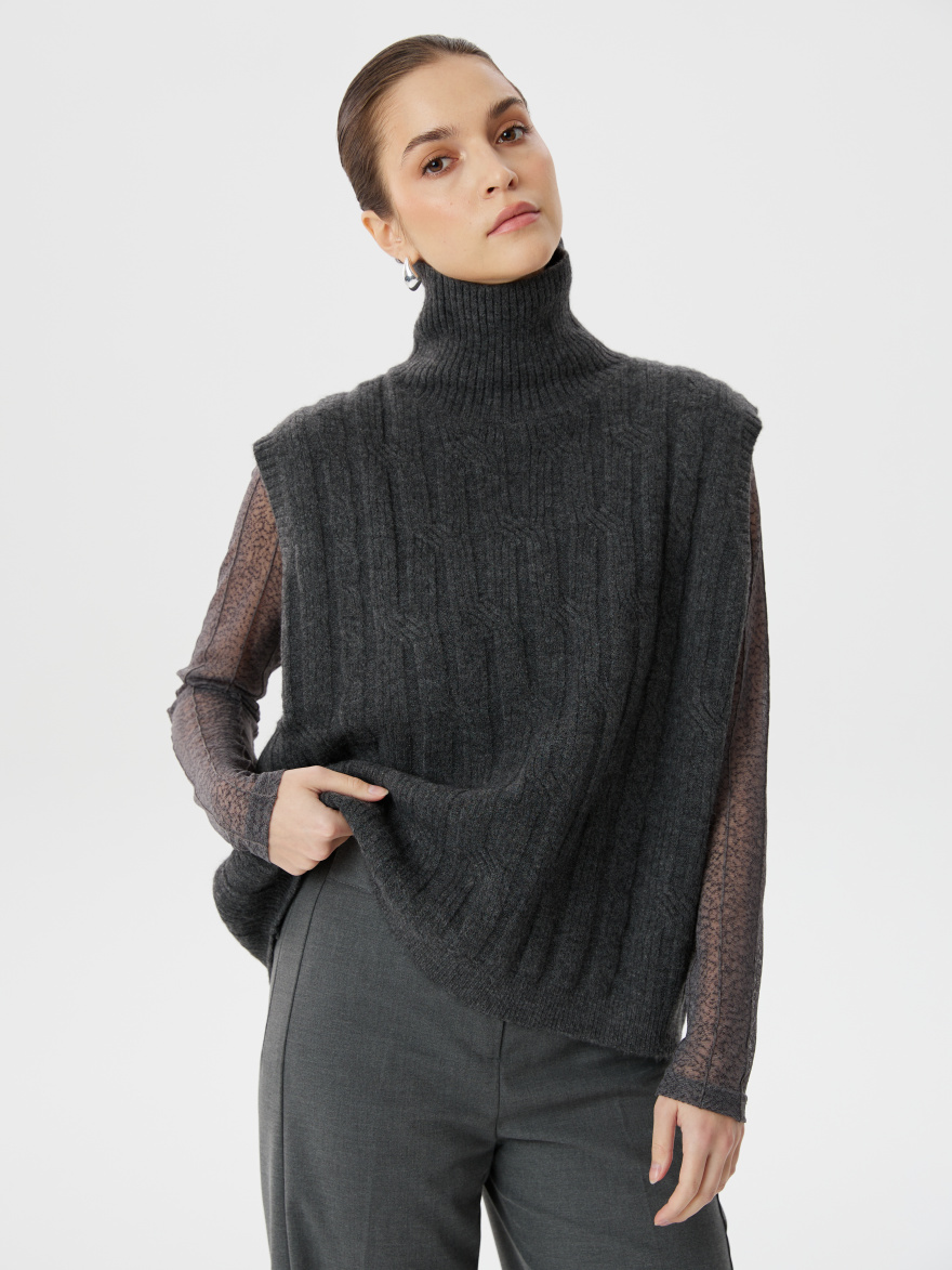 Жилет 3.V.2-412-5 (темно-серый) (ELNY) 0