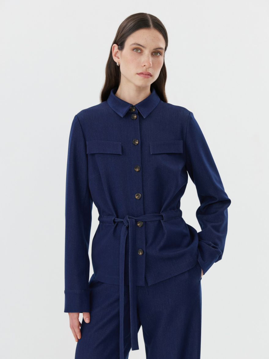 Рубашка 2.73.2-900-6 (ночной синий) (ELNY) 0