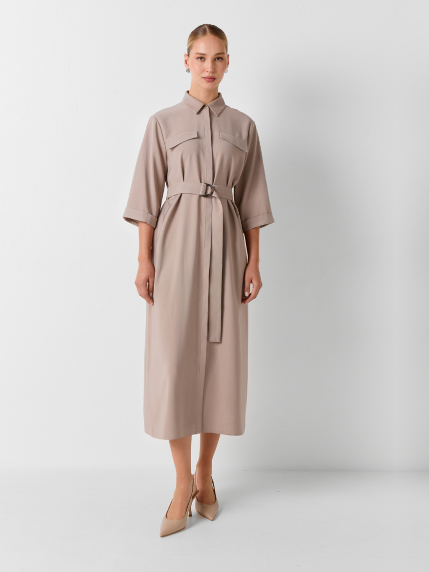 Платье 2.1.2-975-5 (тосканский бежевый) (ELNY) 0