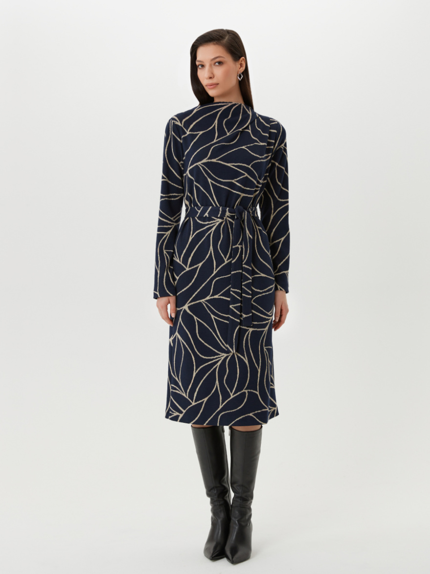 Платье 4.1.2-961-4 (тени листьев) (ELNY) 0