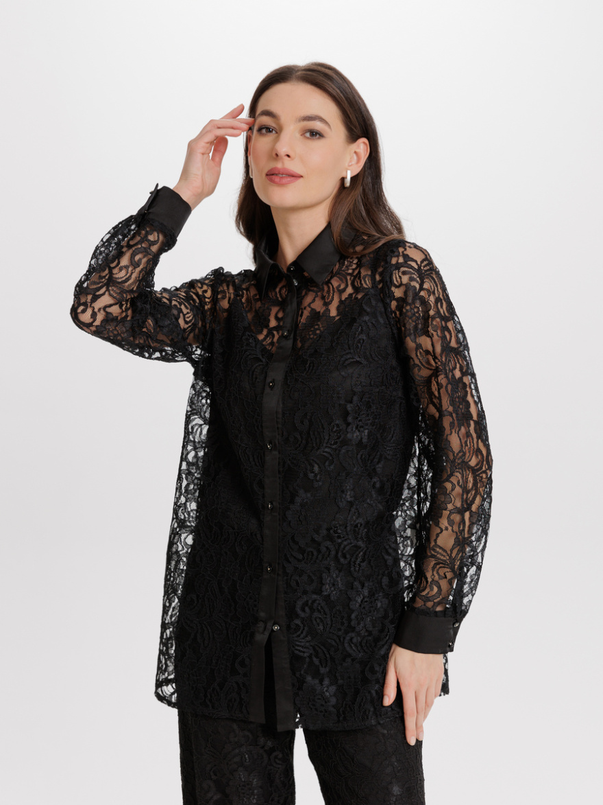 Блузка 2.7.3-843-3 (черный) (ELNY) 0