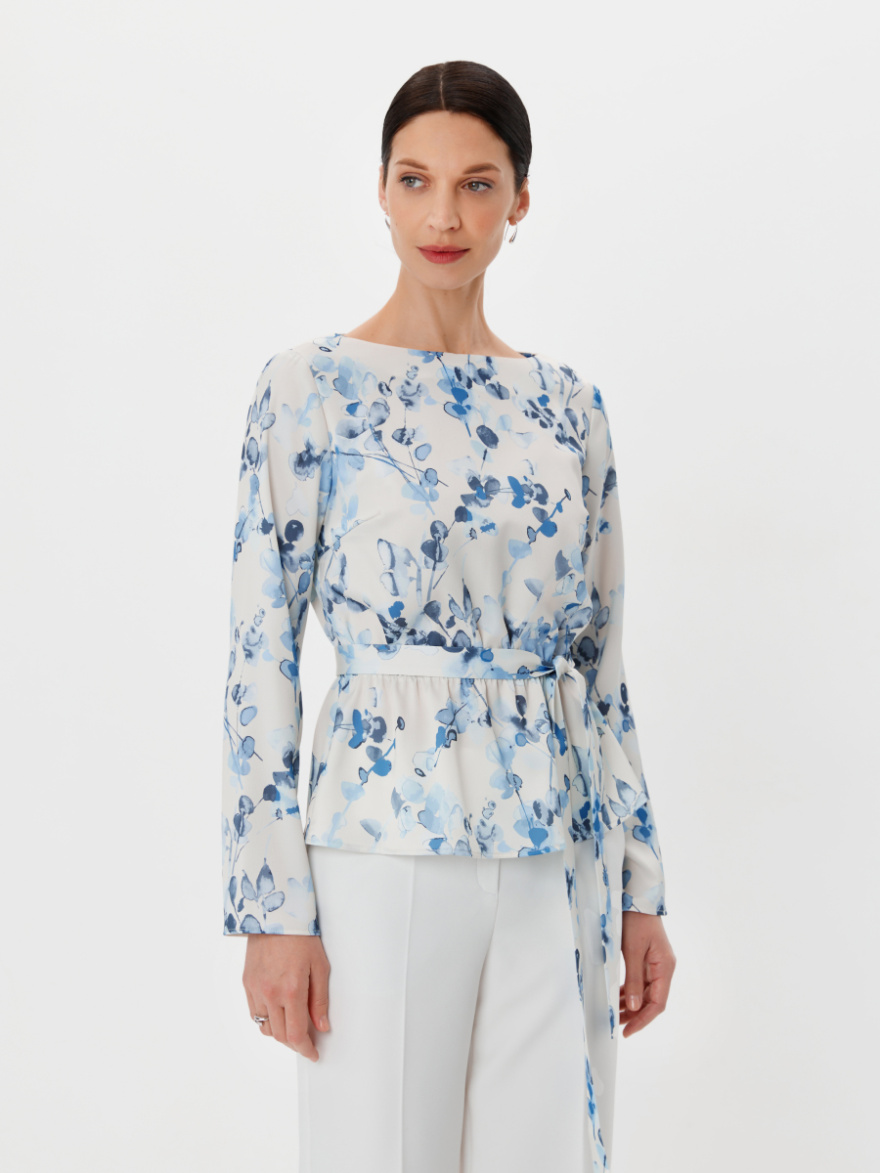 Блузка 2.7.1-897-5 (голубика с ванилью) (ELNY) 0