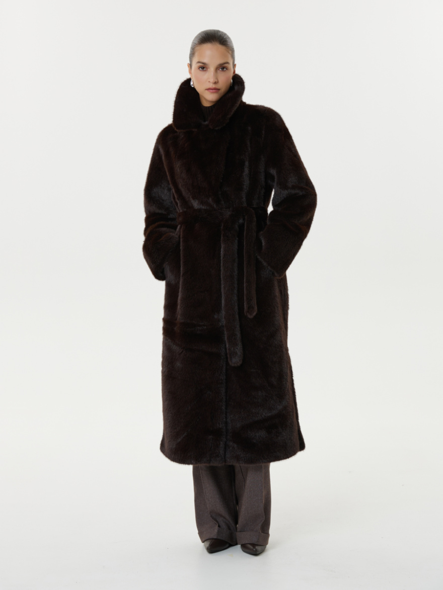Пальто 1.10.3-12-6 (коричневый) (ELNY) 0