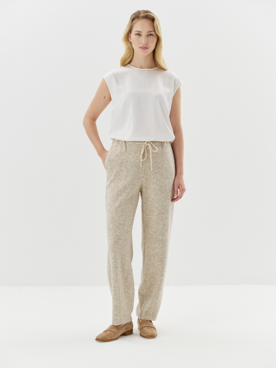 Брюки 4.5.2-305-6 (выбеленный меланж) (ELNY) 0